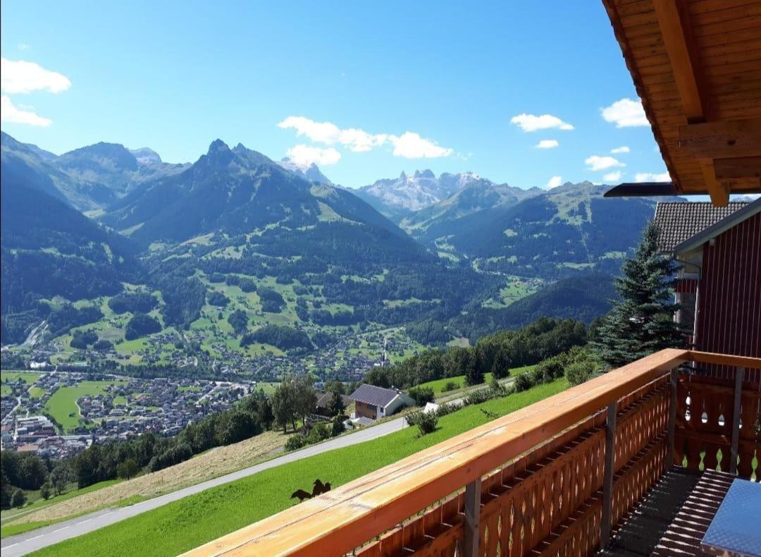 Panorama Chalet Montafon Bartholomäberg Extérieur photo