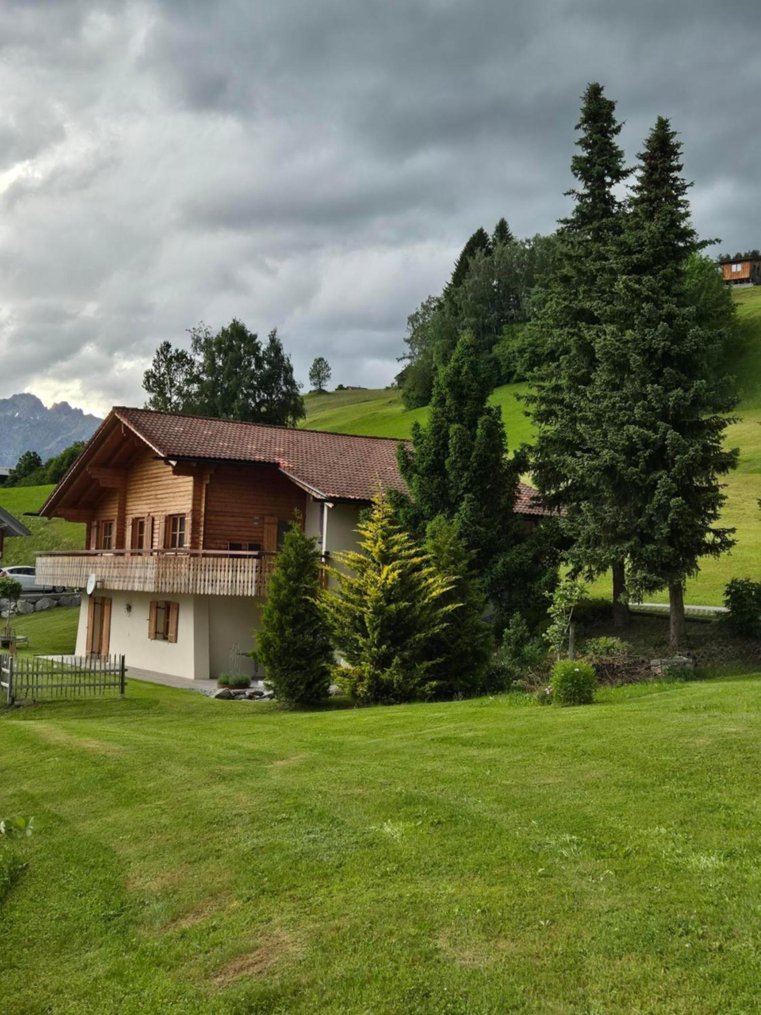 Panorama Chalet Montafon Bartholomäberg Extérieur photo