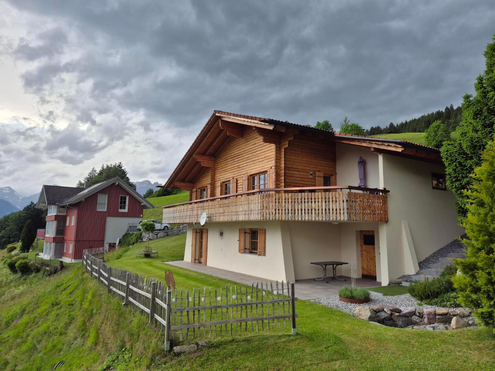 Panorama Chalet Montafon Bartholomäberg Extérieur photo